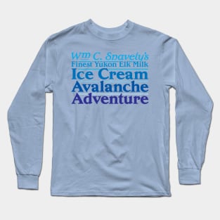 Yukon Elk Milk Ice Cream Long Sleeve T-Shirt